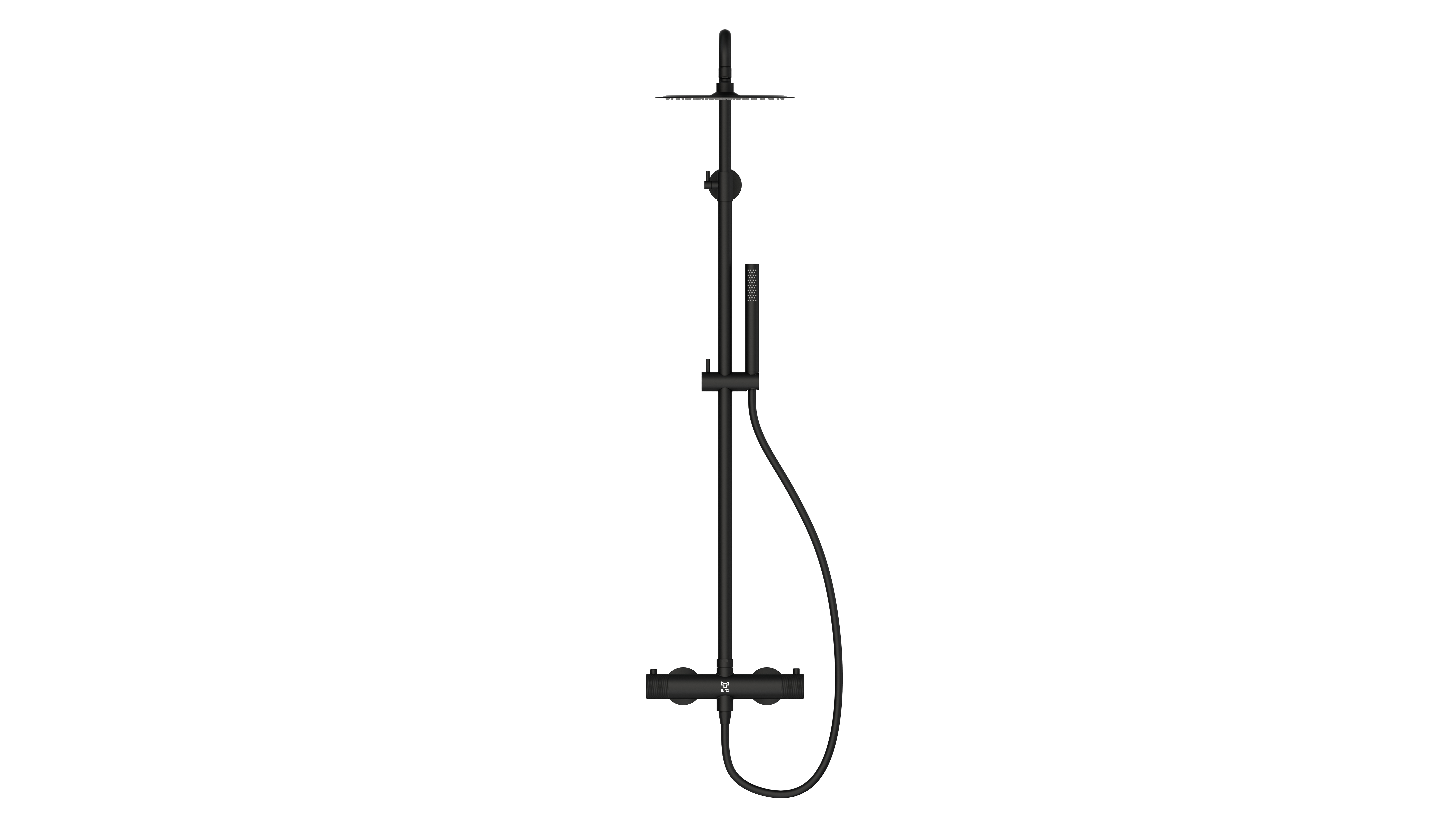 tammiholma Rain shower inox q1 matt black
