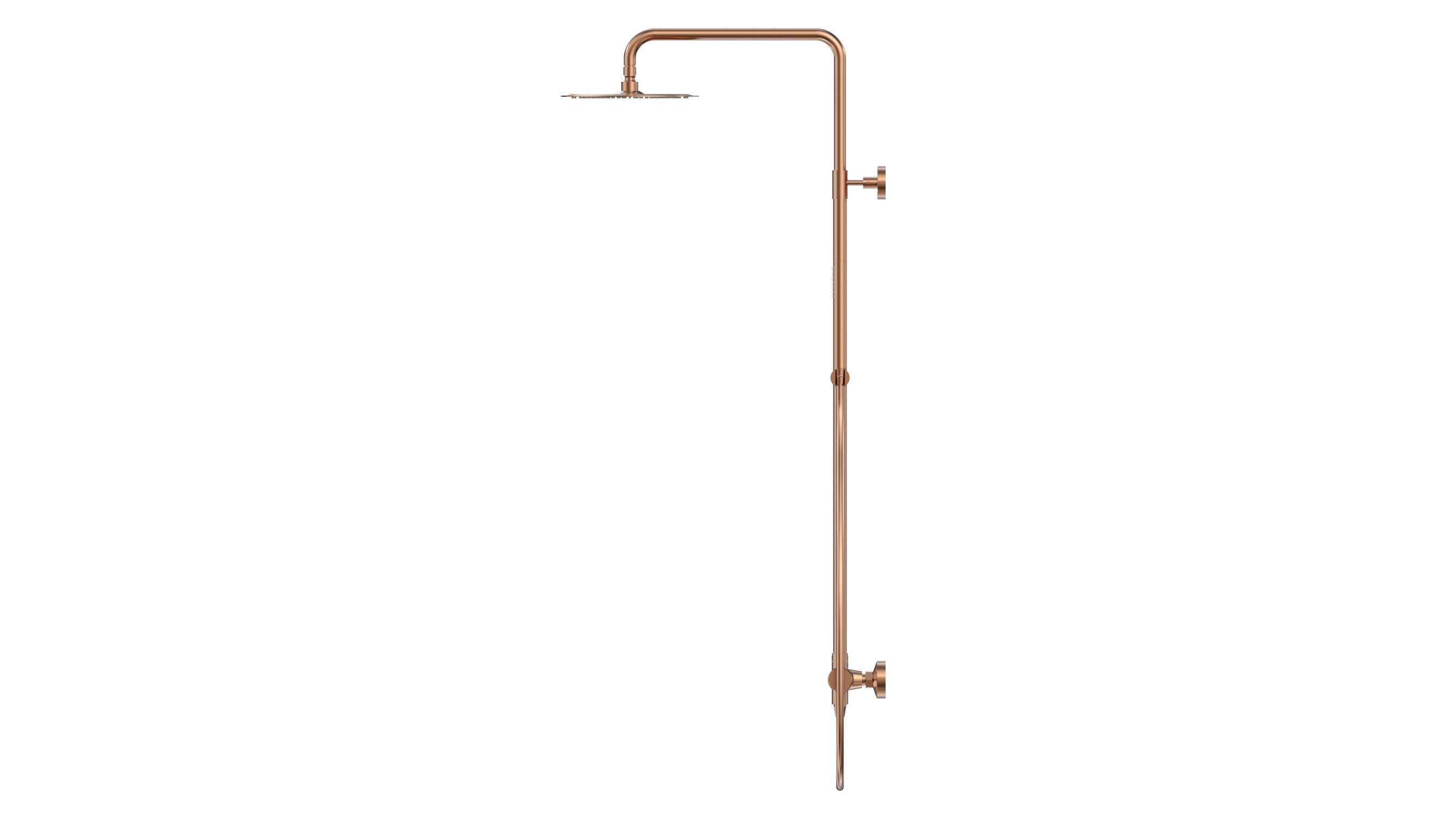 RAIN SHOWER INOX Q1 ROSE GOLD