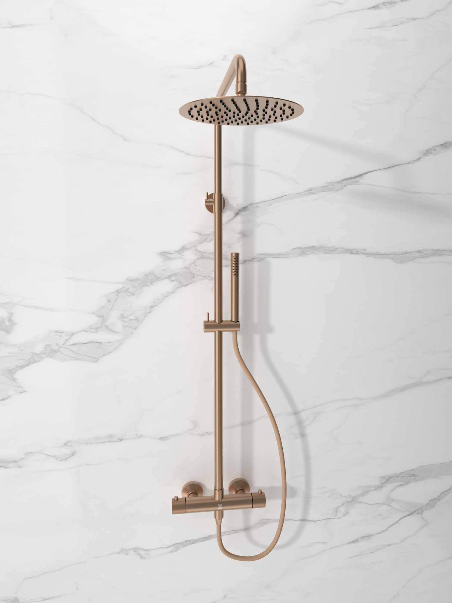 tammiholma Regndusch inox q1 roséguld
