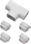 inaba slimduct Installationskanal inaba t-stycke vit st-140-w