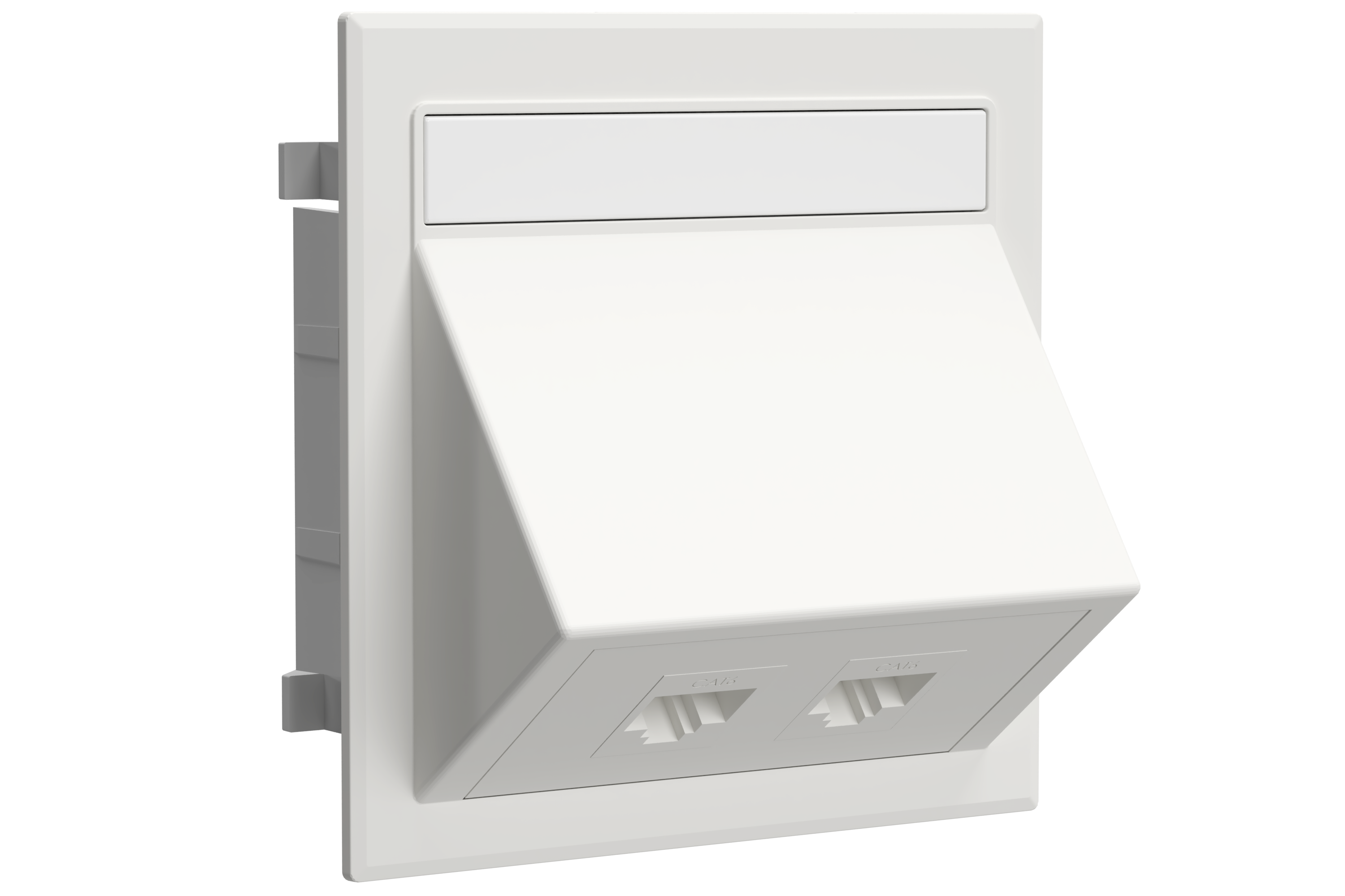 Data Rj45 kit Cat 6 keystone v