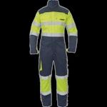 MULTINORM OVERALL GUL/BLÅ 4XL STROKE, FR, HI-VIS KLAS 2