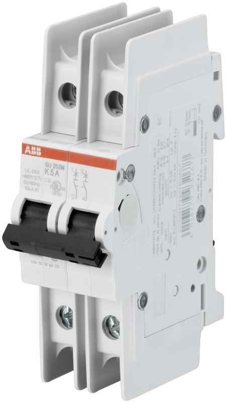 CIRCUIT BREAKER SU200M 2-POLES C-CHAR. 10A
