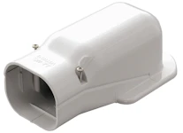 INSTALLATIONSKANAL VIT INABA VÄGGFLÄNS VIT SW-77-W