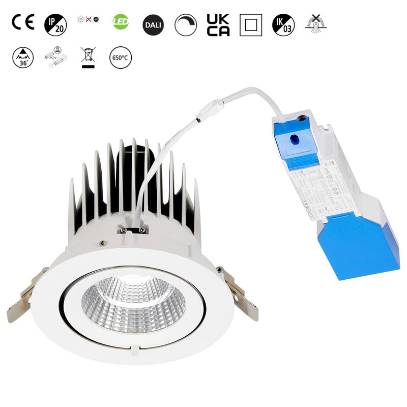 sylvania Downlight signo 152mm 35w 3800lm 940 dali