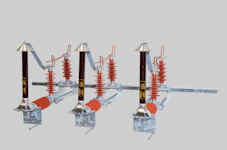 Sikringsskillebryter F148SHA1, H-mast, faseavstand 0,5m, 24kV