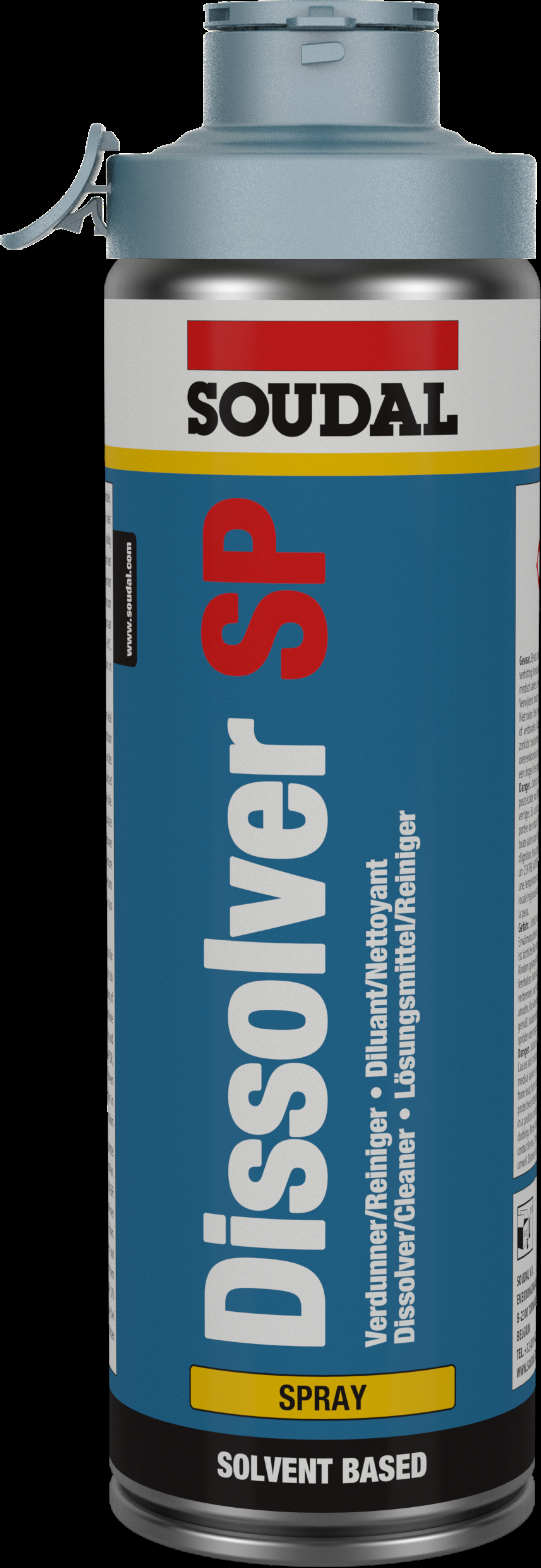 PUHDISTUSAINE SOUDAL CLICK SPRAY GUN CLEANER 500ML