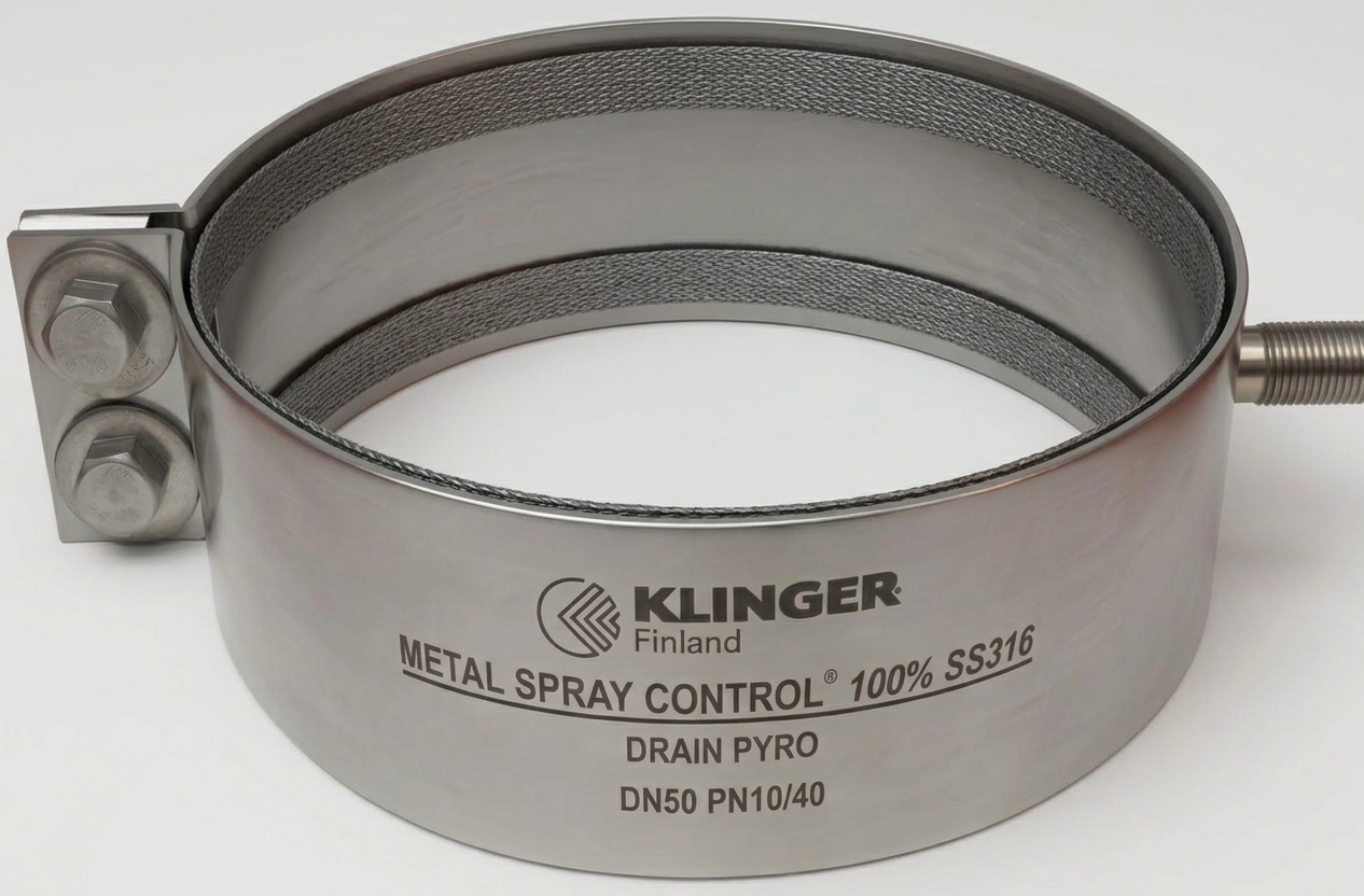 FLÄNSSKYDD MED DRÄNERING DN100 SUPERSAFE PYRO DN100 PN10-16