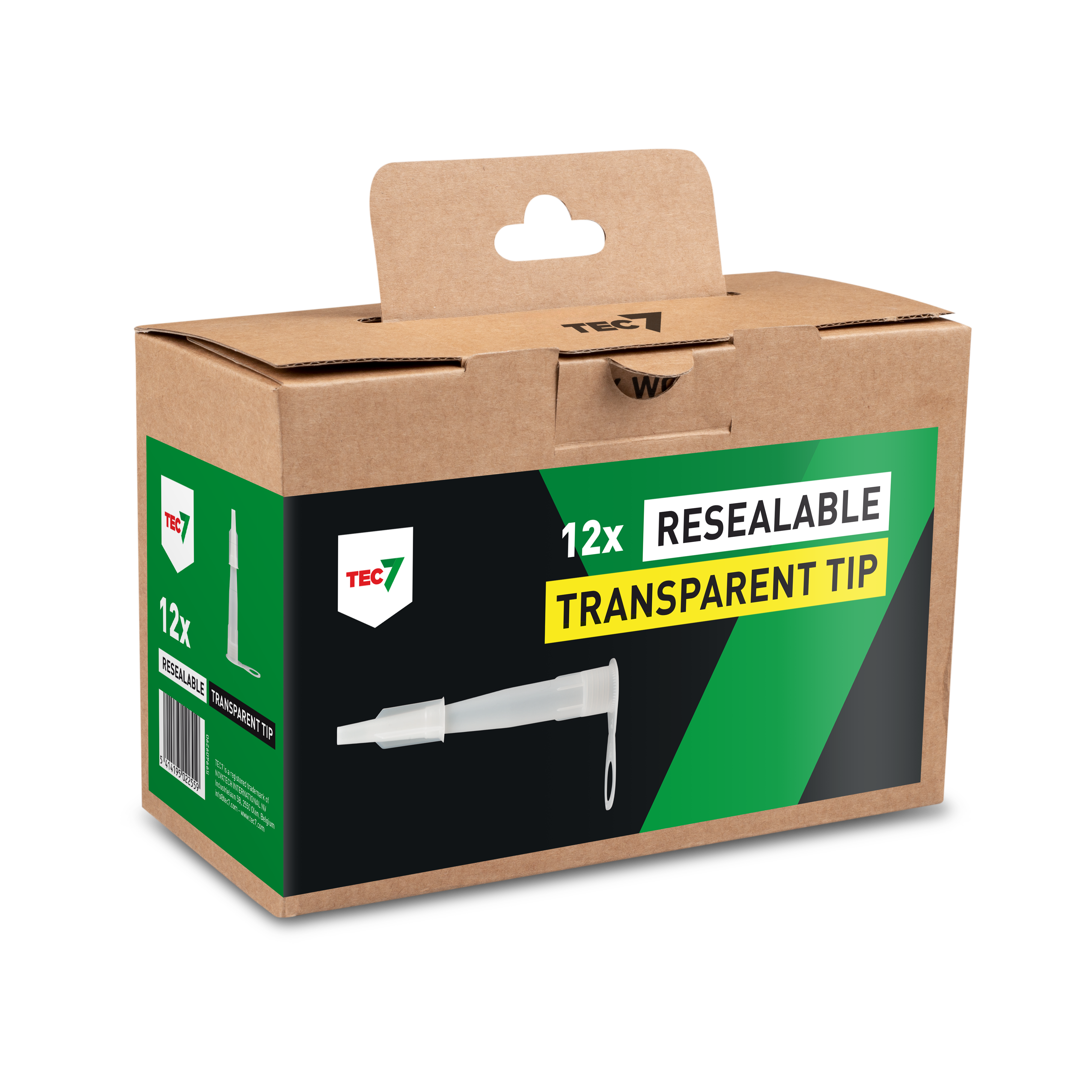 Patronspisser Transparent Tip (12 stk)