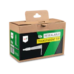 Patronspisser Transparent Tip (12 stk)