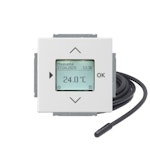 COMBINATION THERMOSTAT  16A 230VAC IP21 IMP WHITE