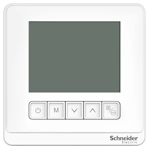 schneider electric Termostaat tc903-4fmsa fcu,lcd,modbus,4p, 240v valge