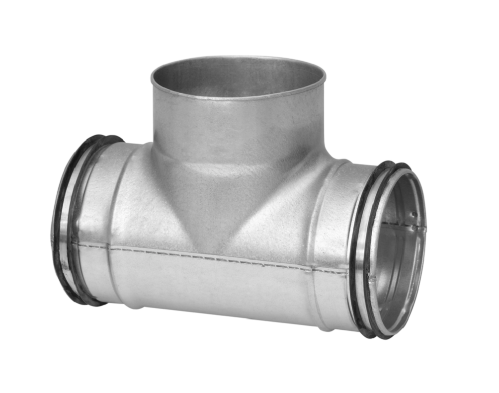 lindab Ventilation t-rör tcpmu d 125/125