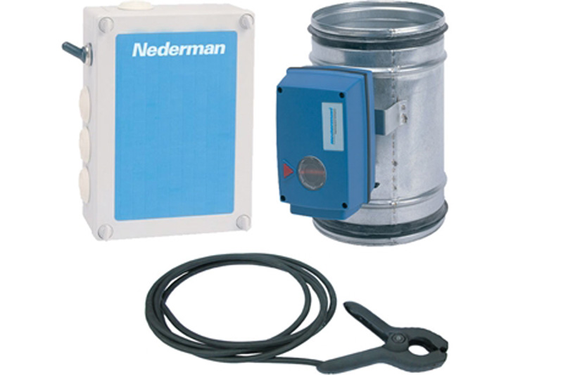 DAMPER NEDERMAN AUTOMATIC DAMPER WITH SENSOR