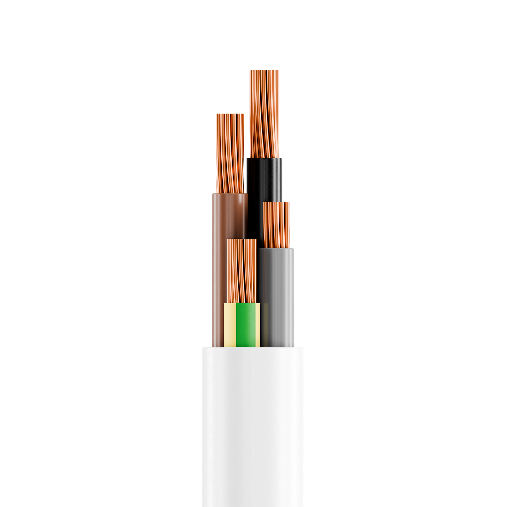 IFXI MR-Flex 90° 4G2.5mm² Hvit