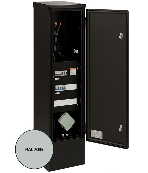 TKS komplett 36M 230V IT 63A Grå