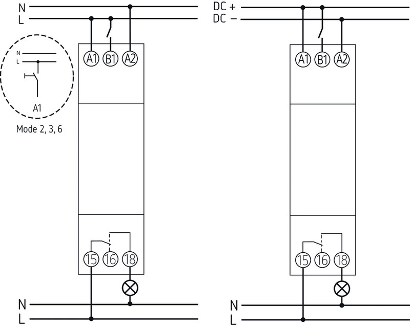 theben Electronic time relay tm 345 mf