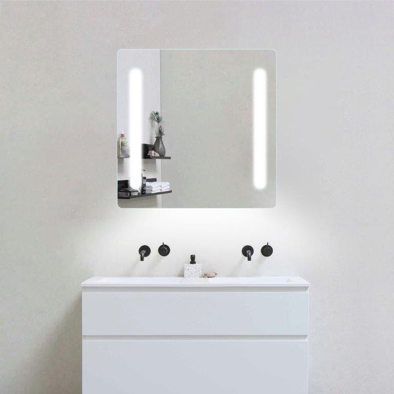 tammiholma Mirror light tammiholma cork 60x60cm 32w sockets