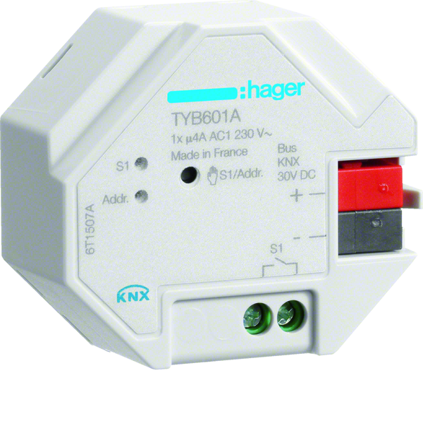 hager Lähtöyksikkö knx hager tyb601a 1x4a rl jseka