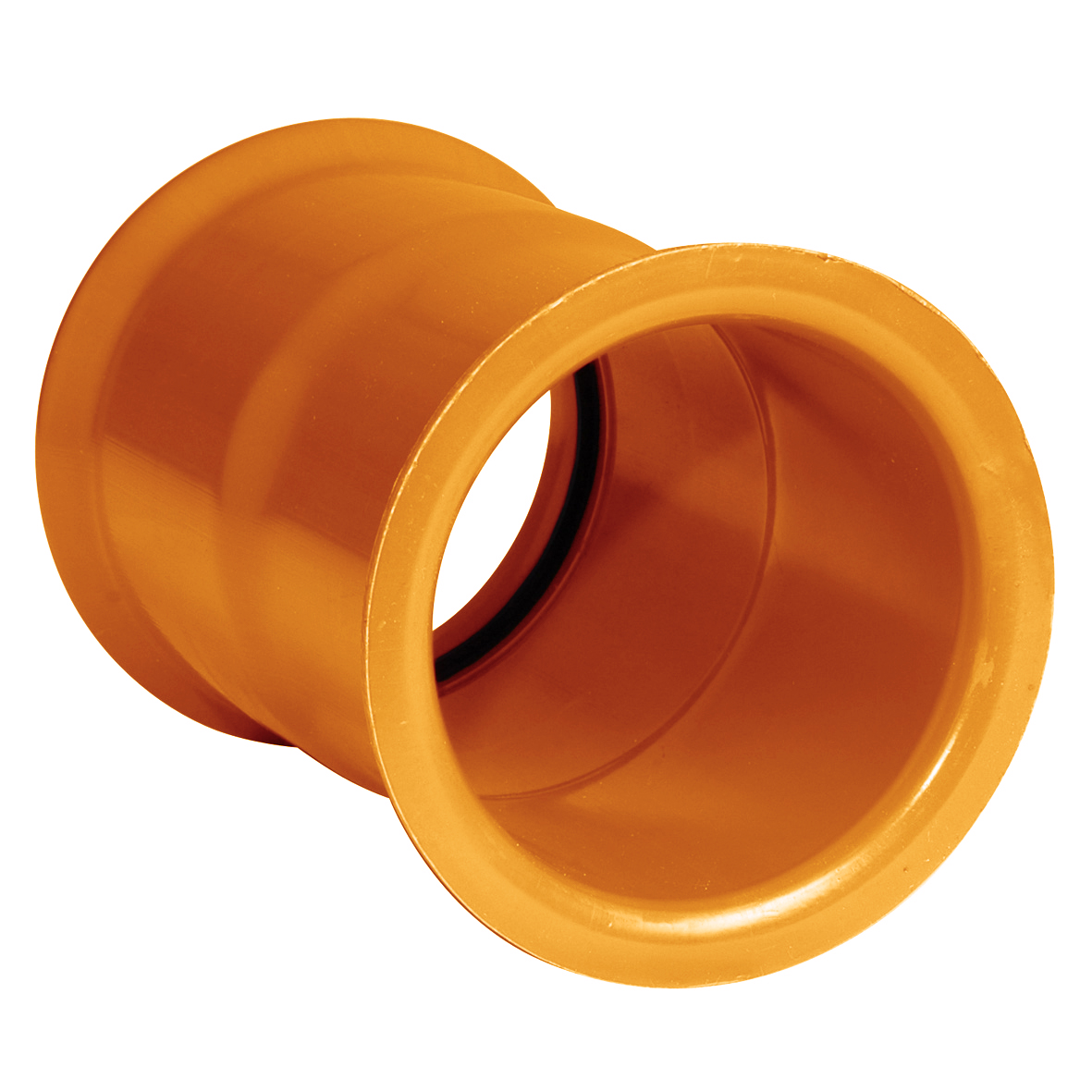Protectline trompetmuffe, oransje 75 mm - 20 cm