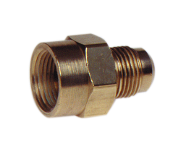 REDUCING FLARE UNION 1/2 / 3/8 SAE F/M
