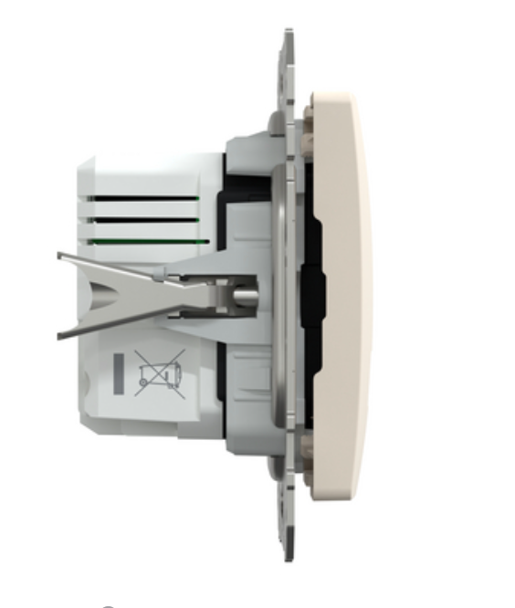 schneider electric Sedna design usb laadija a+c 3a 21w beež