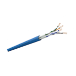 Actassi kabel U/UTP kat 6A 4P LSOH blå, brannkl. Dca, 500m