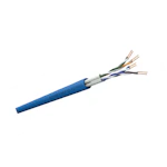 Actassi kabel U/UTP kat 6A 4P LSOH blå, brannkl. Dca, 500m