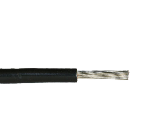 SIF 4 mm² Sort Silikon
