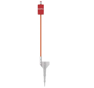 ouneva Marking pole 1600 marking for cable, red