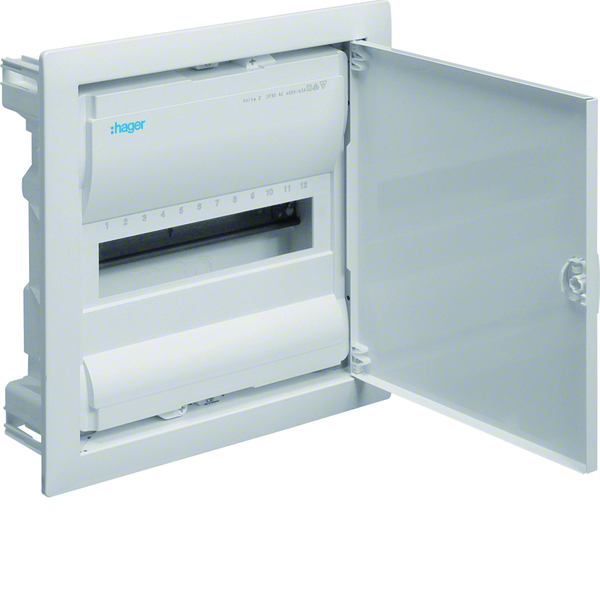 hager Skydelis potinkinis vu12ne 1x12 modulių 89mm ip30 volta