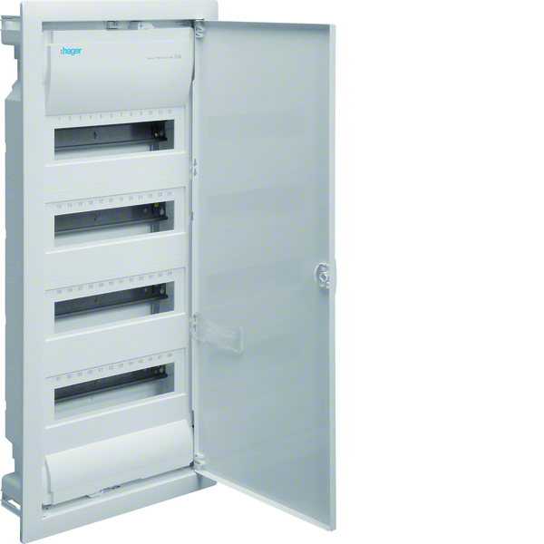 hager Skydelis potinkinis vu48ne 4x12 modulių 89mm ip30 volta