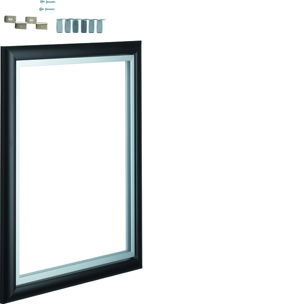 hager Flush mounting frame vz804n pic enc. vh36xx black