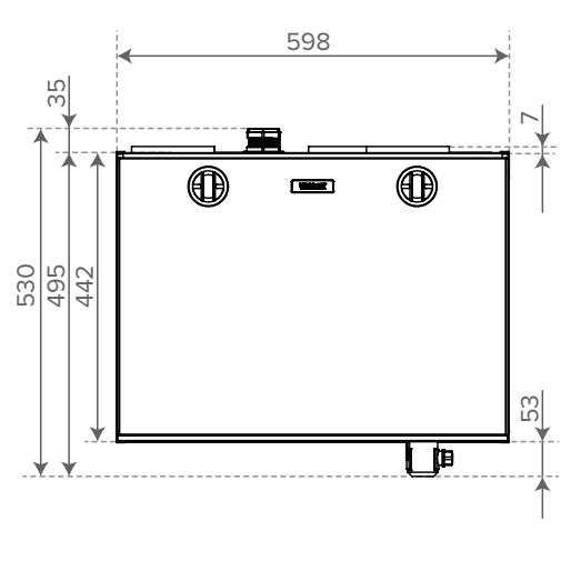 vallox Heat recovery unit vallox 99 cfi ra12