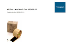 Vinyl-mastiktape 38mmx6m
