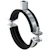 fischer Pipe clamp frs-l universal zn 12-15mm m8/m10 quicklock/insul