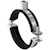 fischer Pipe clamp frs-l universal zn 67-75mm m8/m10 quicklock/insul