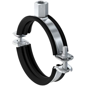 fischer Pipe clamp frs-l universal zn 20-24mm m8/m10 quicklock/insul