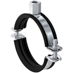 PIPE CLAMP FRS-L UNIVERSAL ZN 130-137mm M8/M10 QUICKLOCK/INS
