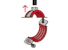undefined Pipe clamp frsh zn fischer 159-168mm m8/m10 silicone insu