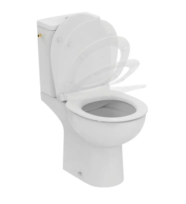 undefined Eurovit pastatomas wc, rimless šoninio pajung. s-c dangtis