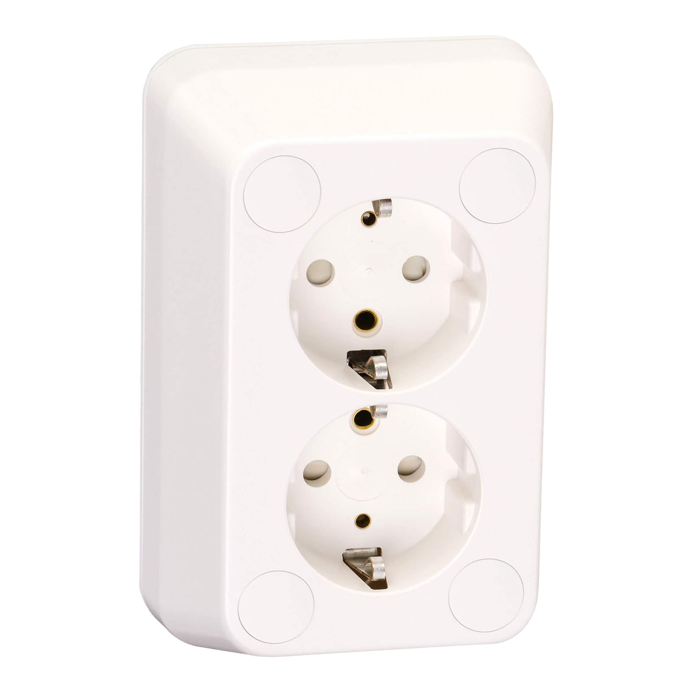 SOCKET OUTLET ROBUST 2P SURFACE SCREWL 16A 250V WH | Innfelte ...