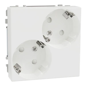 schneider electric Vägguttag exxact 2s/16a/ip21 diag snabbk vit