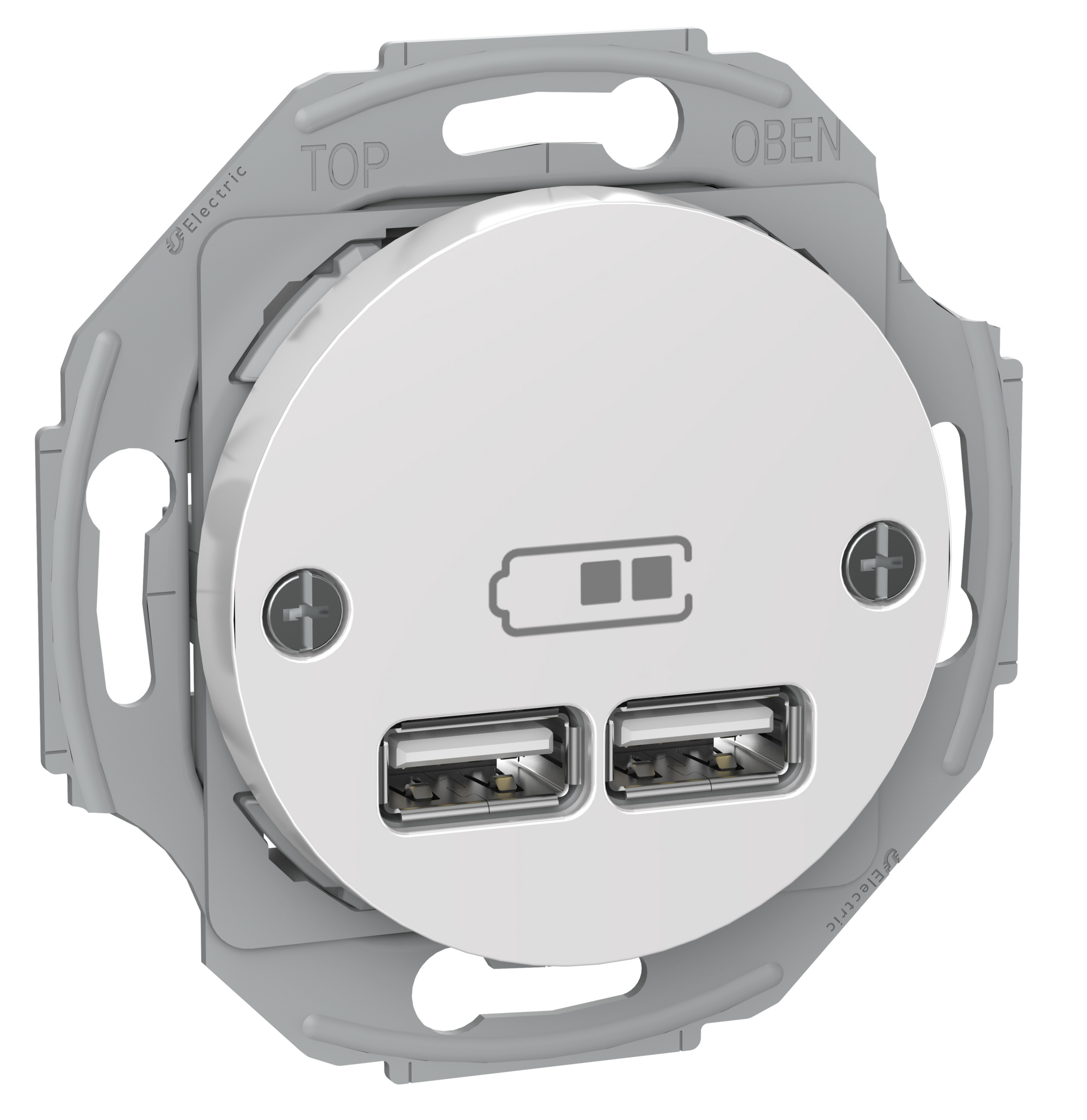 schneider electric Usb charger wde011760 2,1a white