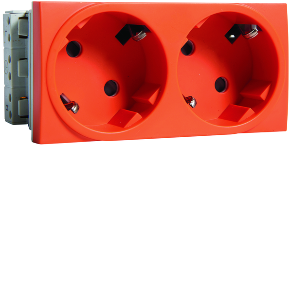 hager Kanaluttag ws172e 2s/16a/ip2xc qc 4m or