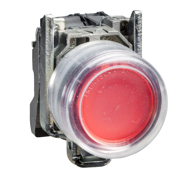 TRYKKNAPP RØD 1NC IP66 XB4BP42 | Trykknapper innfelling 22/30 mm ...