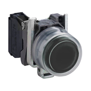 schneider electric Trykknapp sort 1no ip66 xb4bp21