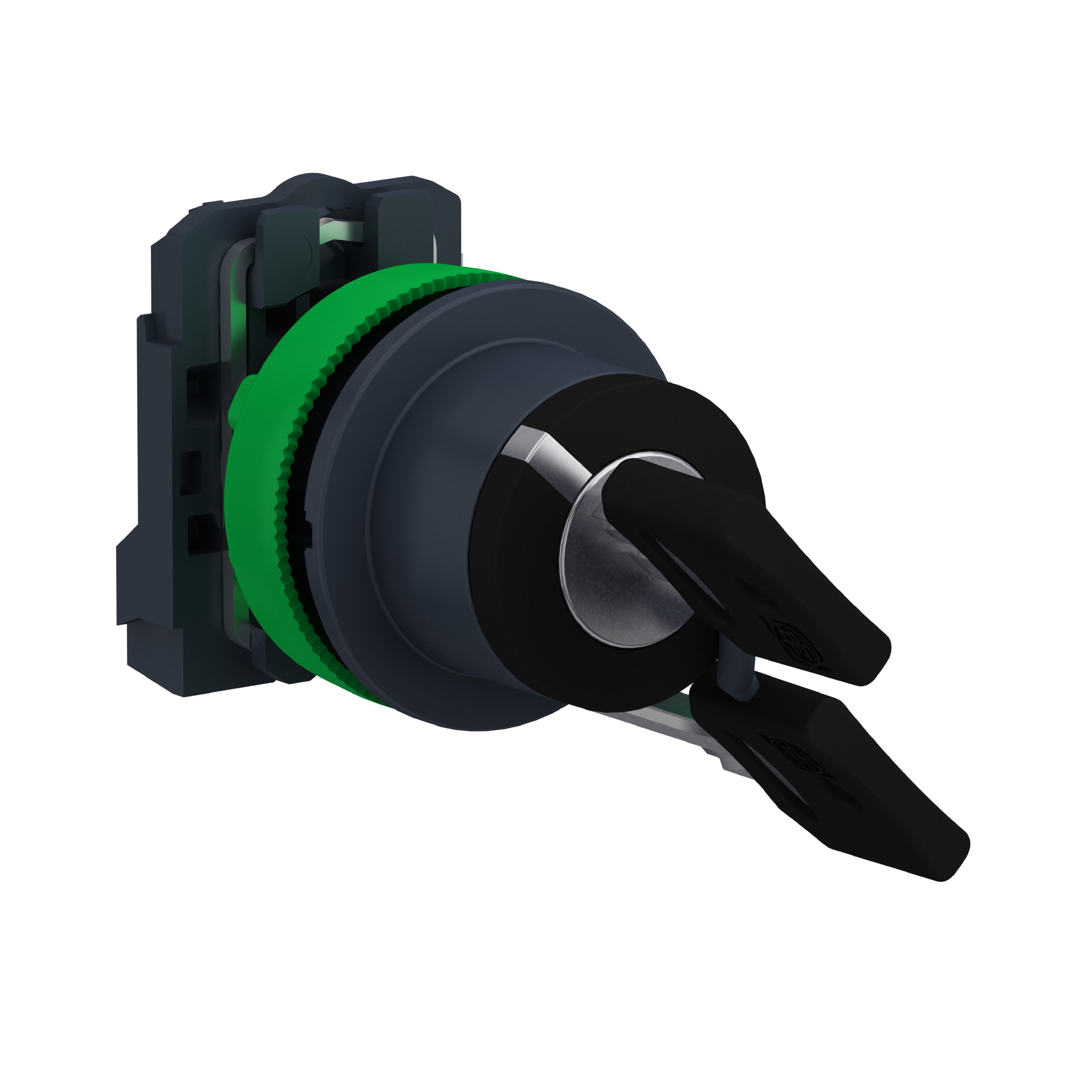 NØKKELBRYTER FLUSH 2 POS 1NO