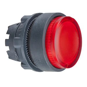 schneider electric Lystr.knapph. opphøyet rød led zb5aw143