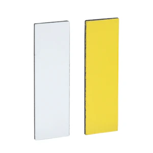 schneider electric Skilt hvit/gul bunn,8 x 27mm zby0102